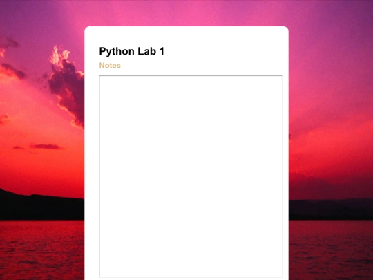 python/pythonLab1 screenshot
