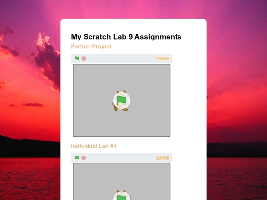 scratch/scratchLab9 screenshot