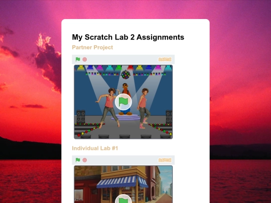 scratchLab2 screenshot