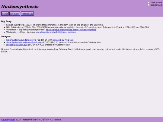 references screenshot