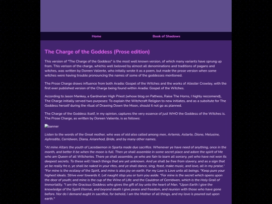 goddesschargeprose screenshot