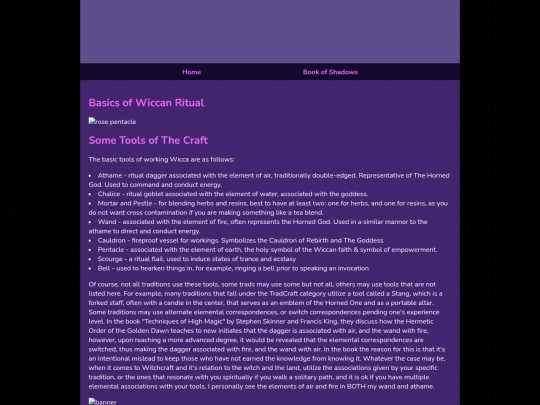wiccanritual screenshot