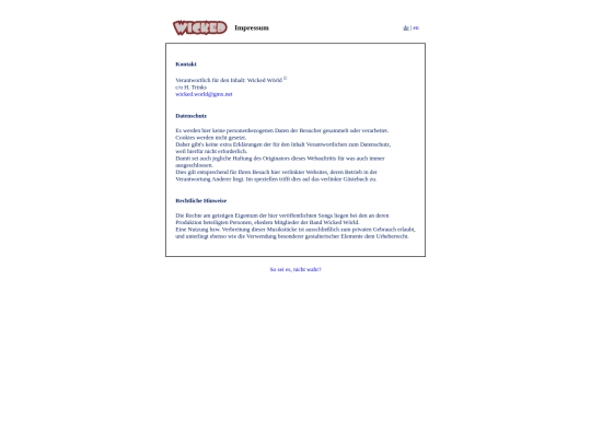 impressum screenshot