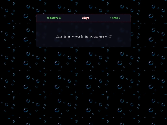 links screenshot