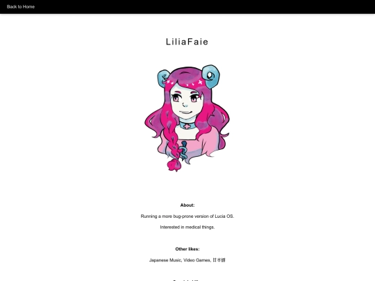 liliafaie screenshot