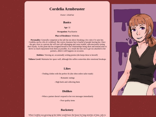 shardverse/profile/cordelia screenshot
