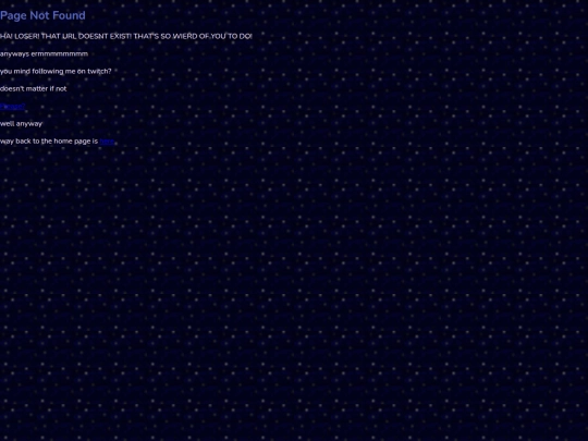 not_found screenshot