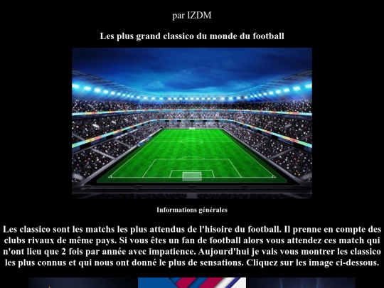 page d'acceuil screenshot