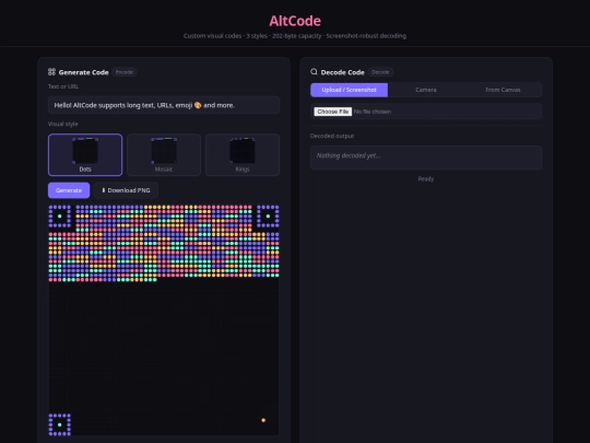 AltCode.online screenshot