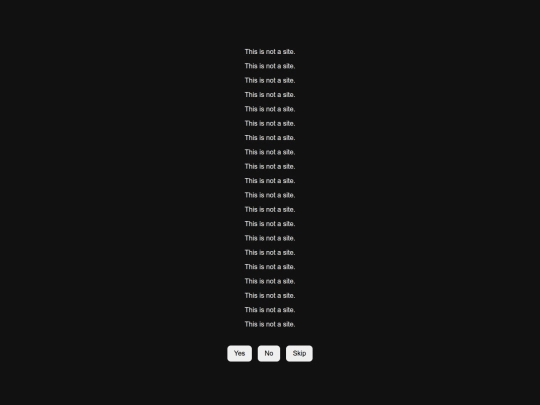 Nowebsite screenshot