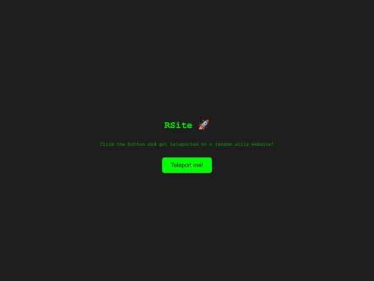 RSite screenshot