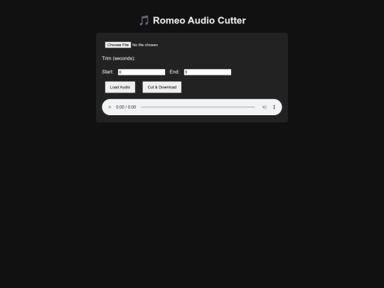 Romeo screenshot