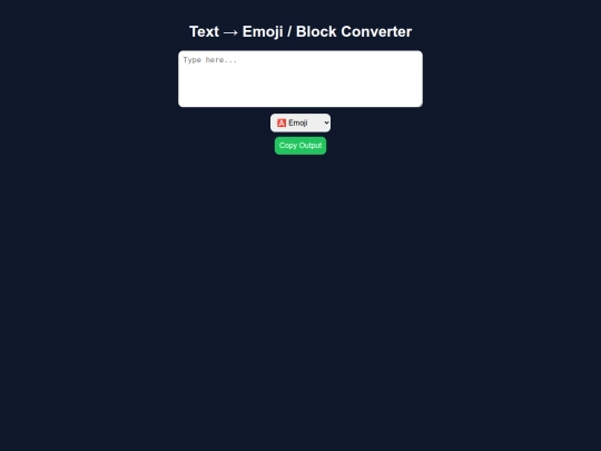 Texttoblock screenshot
