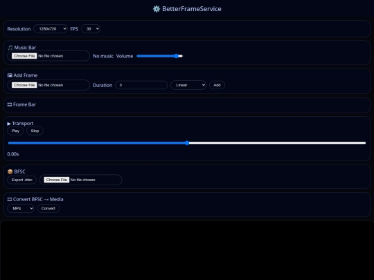 betterframeservice screenshot
