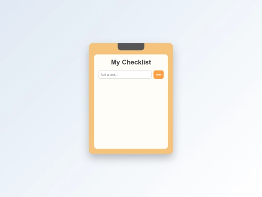 checklist screenshot
