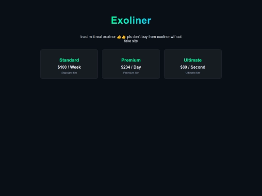 exoliner screenshot