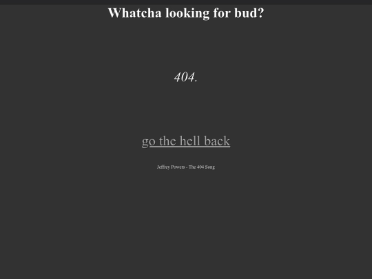 not_found screenshot