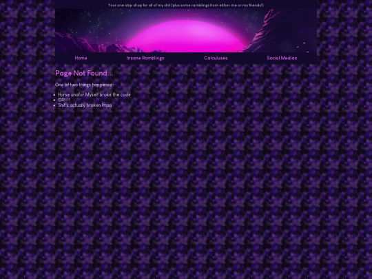 not_found screenshot