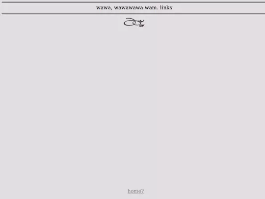 links screenshot