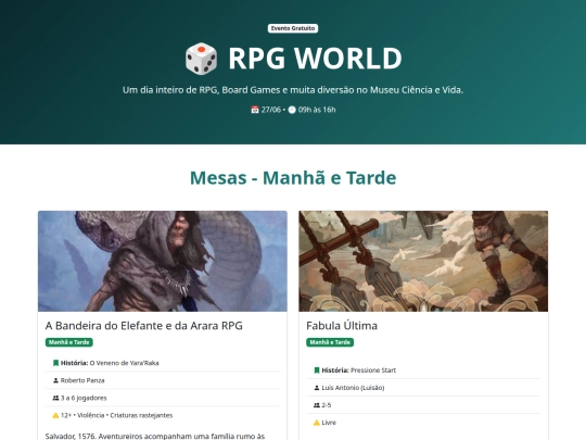 rpgworld/evento-27-06-26 screenshot