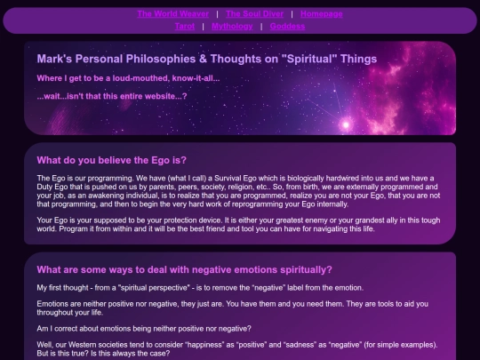 philosophy screenshot