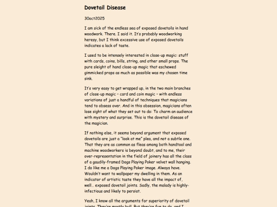 dovetail_disease screenshot