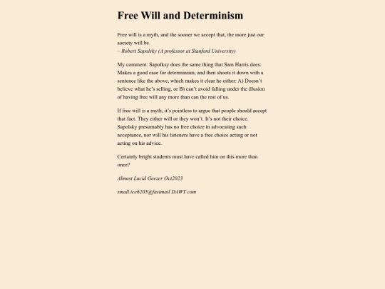 free_will screenshot