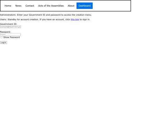 account/signup screenshot