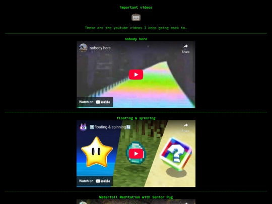 importantvideos screenshot