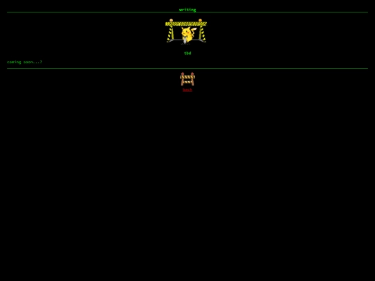 writing screenshot