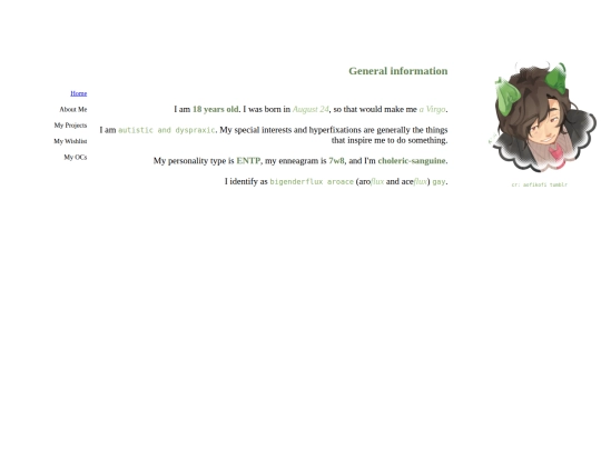 aboutme screenshot