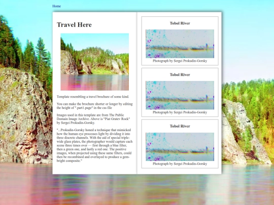 basics/templates/travelhere screenshot