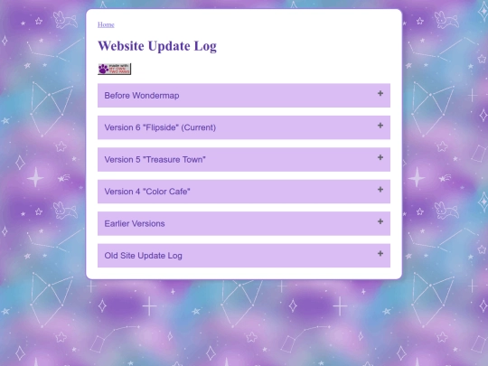 basics/updatelog screenshot