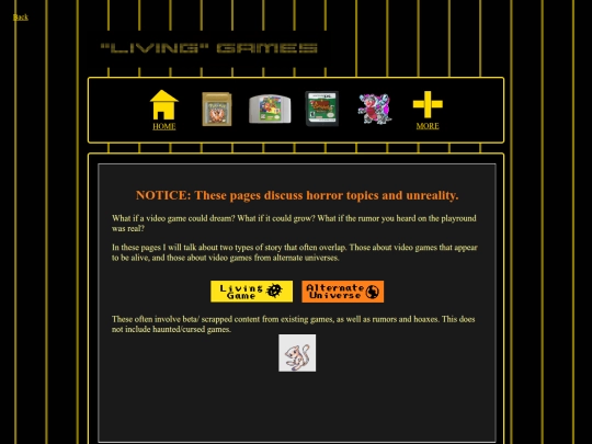 misc/livinggames/home screenshot
