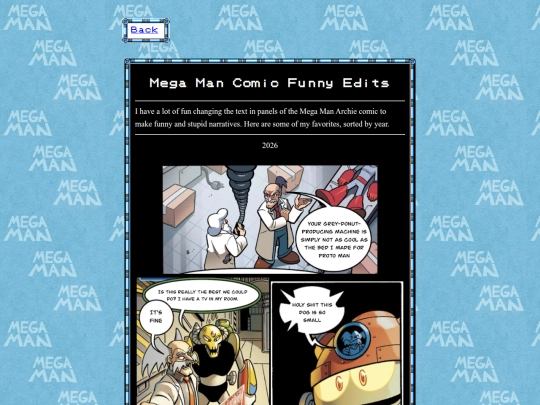 misc/megaman/comics screenshot