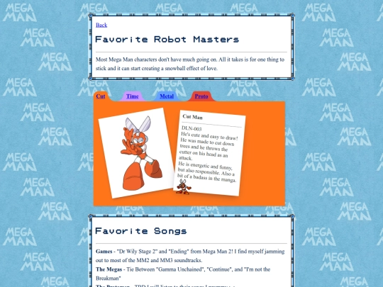 misc/megaman/robotmasters screenshot