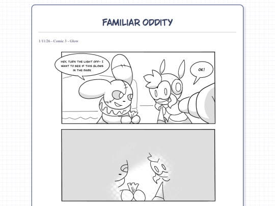 oddity/page/3 screenshot