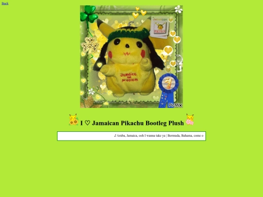 pokemon/jamaicachu screenshot