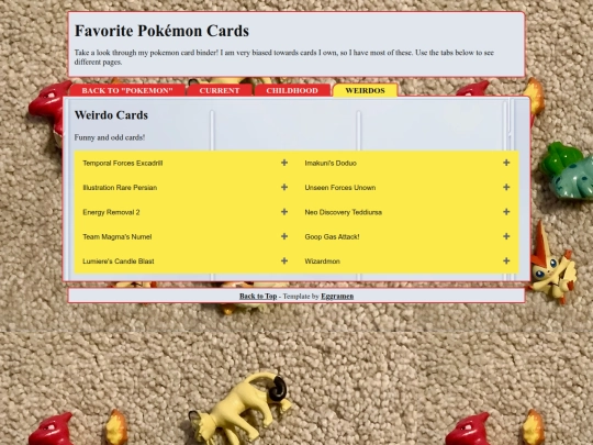pokemon/weirdos screenshot