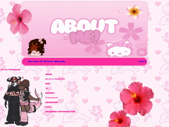aboutme screenshot