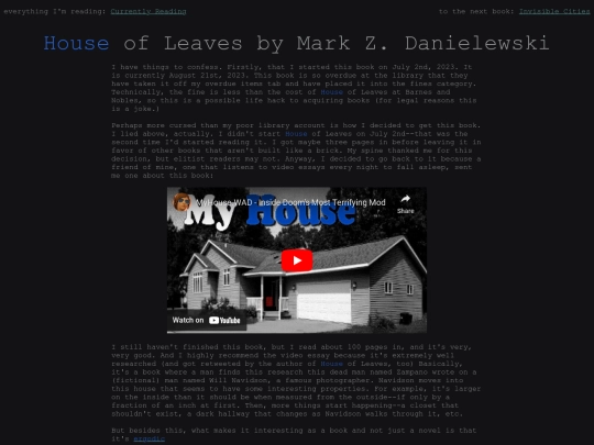 houseofleaves screenshot
