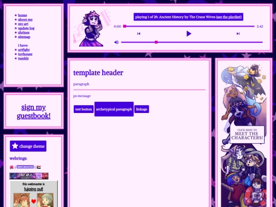 template screenshot