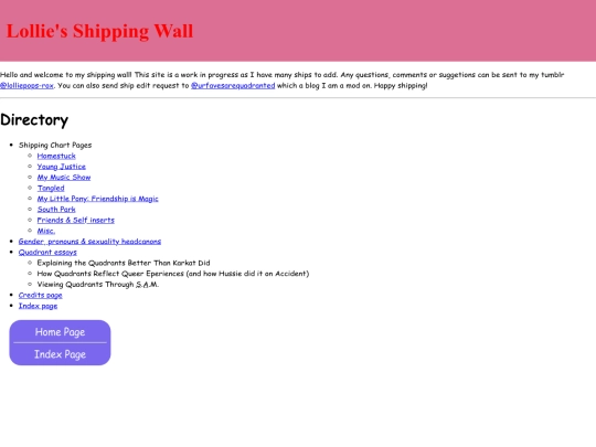 index screenshot