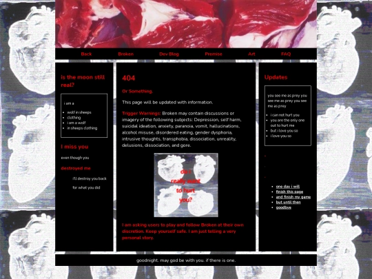 brokengame/premise screenshot