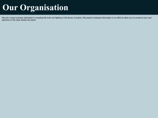 OurOrganisation screenshot