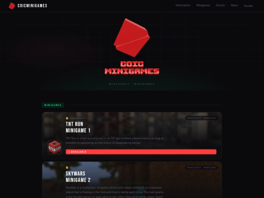CoicMinigames screenshot