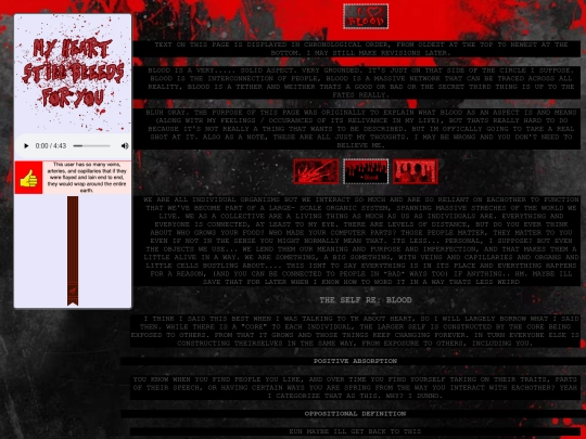secrets/blood screenshot