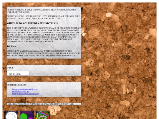 webring screenshot