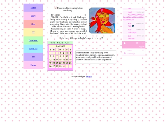 DIARY screenshot
