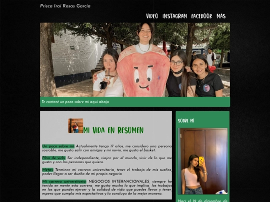 mipaginapersonal/indexpris screenshot